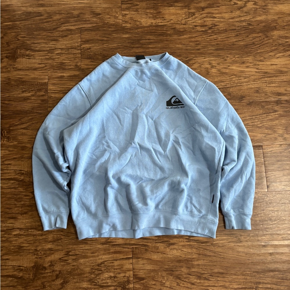 Quiksilver Men's XL Light Blue Sweater